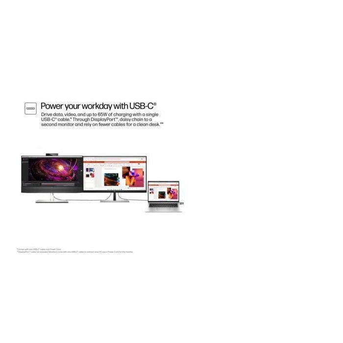 HP Monitor E24m G4 / 23,8" / FHD / HDMI-DisplayPort-USB(A)-USB(C) / Regulable Altura / Webcam 20 HP Monitor E24m G4 / 23,8" / FHD / HDMI-DisplayPort-USB(A)-USB(C) / Regulable Altura / Webcam 20
