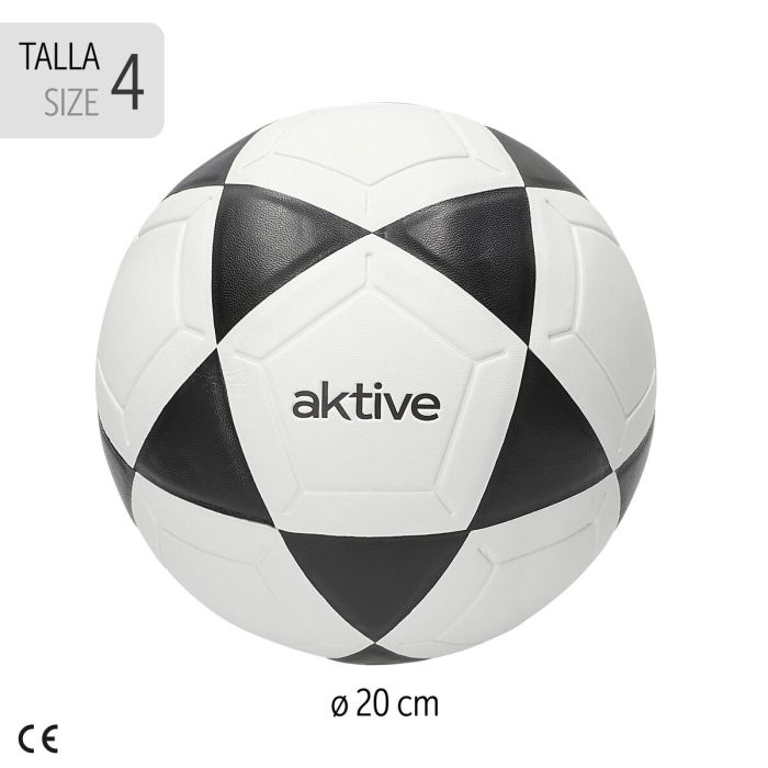 Balón de Fútbol Aktive Talla 4 20 x 20 x 20 cm 12 Unidades 3
