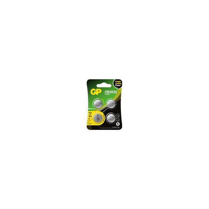 GP Lithium coin cell CR2032 4-pack 1 GP Lithium coin cell CR2032 4-pack 1