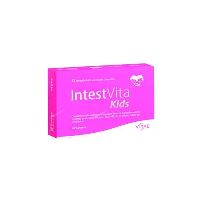 VITAE Intestvita Kids 15 Comp. Probiótico para Niños con Cepas Bacterianas