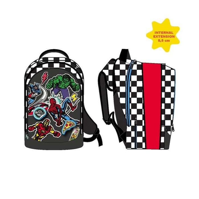 Mochila escolar 41 cm avengers 31.0 x 14.0 x 41.0 cm 1