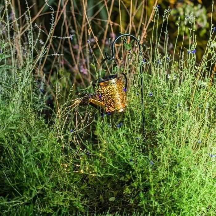 Baliza solar LED decorativa para plantar - LUMISKY - ARROSY - Al. 78 cm - Forma de regadera 4 Baliza solar LED decorativa para plantar - LUMISKY - ARROSY - Al. 78 cm - Forma de regadera 4