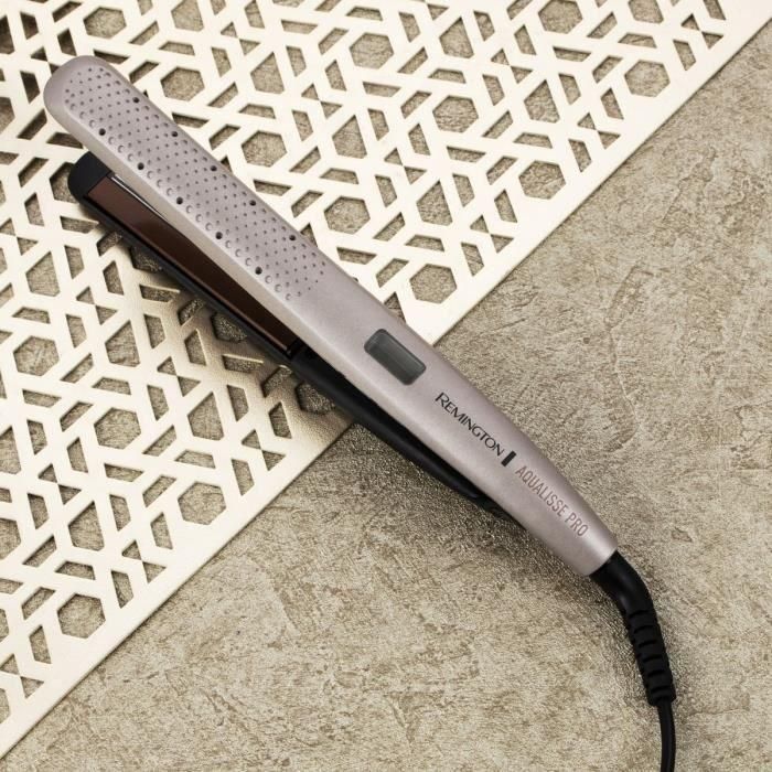 Plancha de pelo REMINGTON S7972 Aqualisse PRO hasta 230° 10 temperaturas apagado automático bolsa de almacenamiento 5 Plancha de pelo REMINGTON S7972 Aqualisse PRO hasta 230° 10 temperaturas apagado automático bolsa de almacenamiento 5
