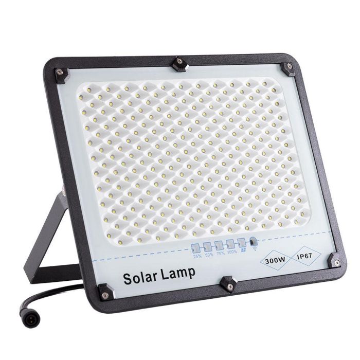 Foco Proyector LED Solar 300W Panel Solar/Batería  [HO-MTX-300W-CW] 2
