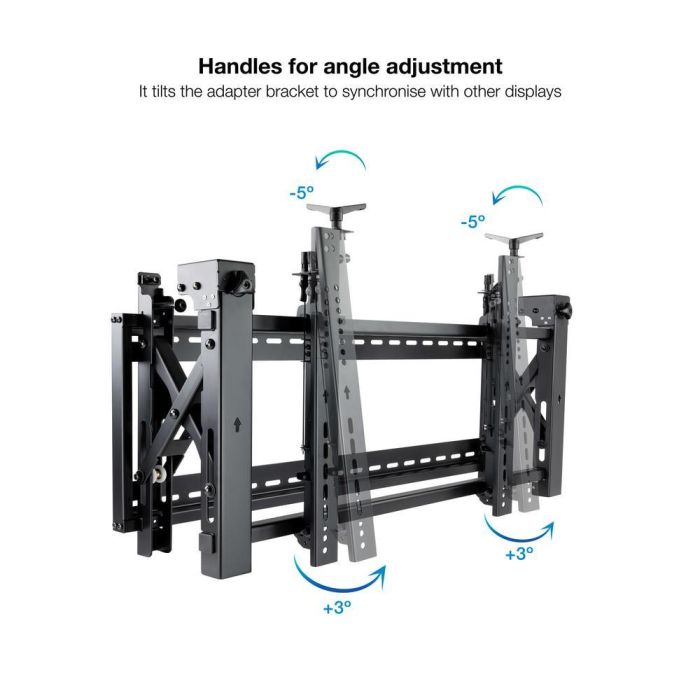 Tooq Soporte Pared Vesa para Pantallas de 45 a 70 Pulgadas, Negro, Ajustable, Hasta 70 kg 5 Tooq Soporte Pared Vesa para Pantallas de 45 a 70 Pulgadas, Negro, Ajustable, Hasta 70 kg 5