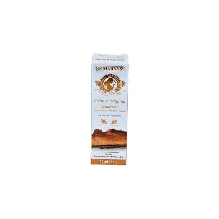 MARNYS Cedro de Virginia Aceite Esencial 15ml Juniperus virginiana peel oil Thuyopsene