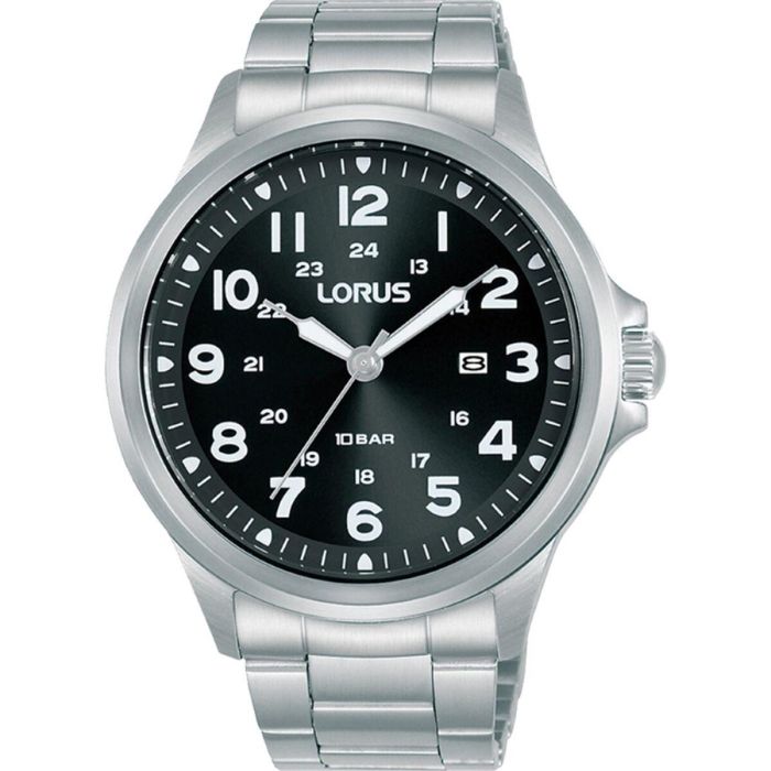 Reloj Hombre Lorus RH991NX9 Negro Plateado Reloj Hombre Lorus RH991NX9 Negro Plateado