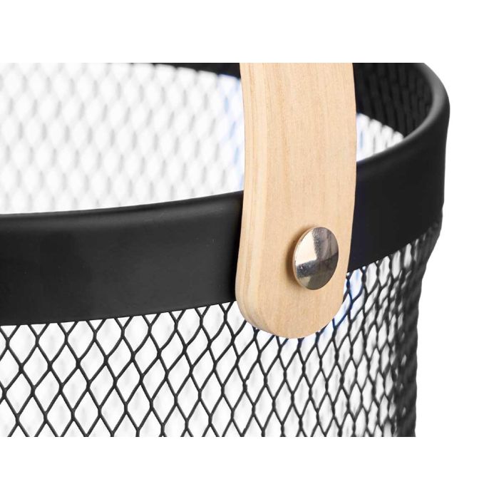Cesta Redonda Asa Negra Kinvara 28X31CM (12 Unidades) 2 Cesta Redonda Asa Negra Kinvara 28X31CM (12 Unidades) 2