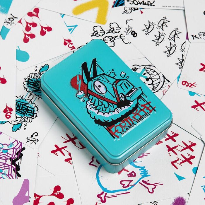 Baraja Cartas En Caja Metalica Paladone 2 Baraja Cartas En Caja Metalica Paladone 2