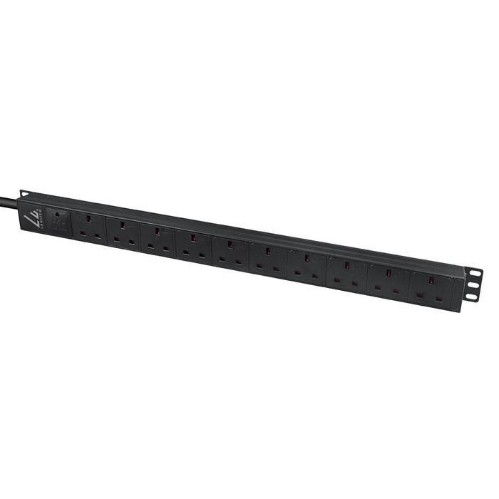 Lanview Regleta de Alimentación PDU para Rack 1U, 10 Tomas UK, Cable 5m, 13A, Montaje Horizontal 1 Lanview Regleta de Alimentación PDU para Rack 1U, 10 Tomas UK, Cable 5m, 13A, Montaje Horizontal 1