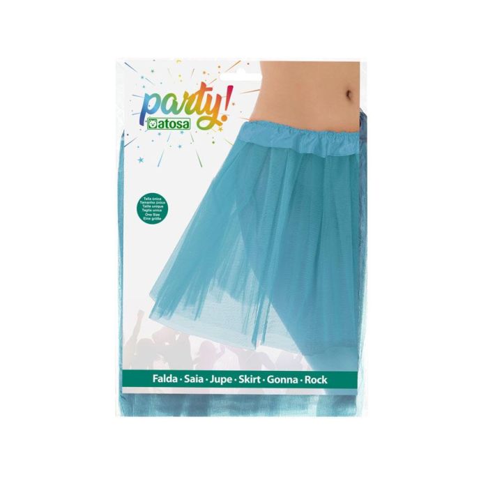 Tutu Azul Única 30 cm - Perfecto para princesas, marineras o hadas azules 1 Tutu Azul Única 30 cm - Perfecto para princesas, marineras o hadas azules 1