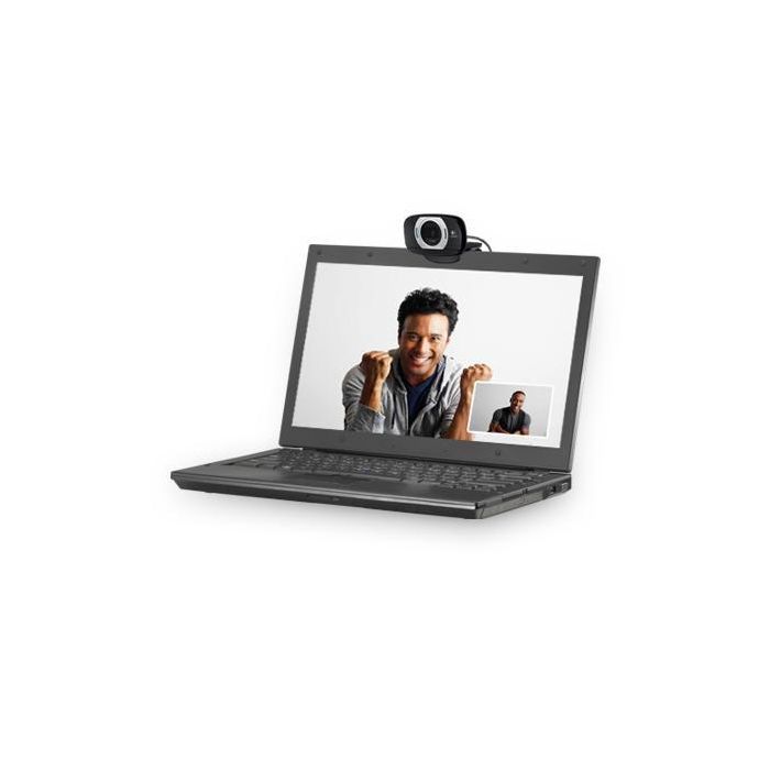 Logitech C615 Webcam Full HD 1080p con Autofocus para Grabación y Videollamadas HD 720p, USB 2.0, Compatible con Windows/Mac, Negra 6 Logitech C615 Webcam Full HD 1080p con Autofocus para Grabación y Videollamadas HD 720p, USB 2.0, Compatible con Windows/Mac, Negra 6