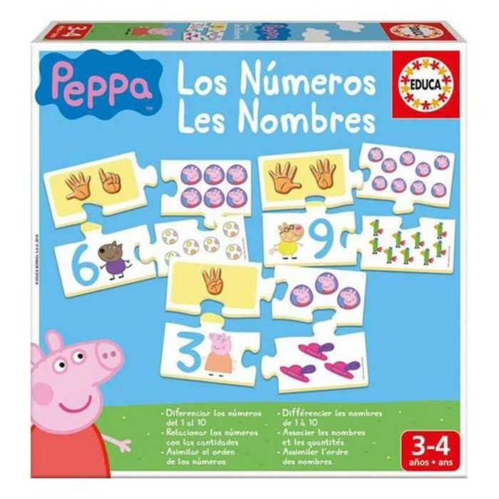 Juego aprendo los números con peppa pig - modelos surtidos