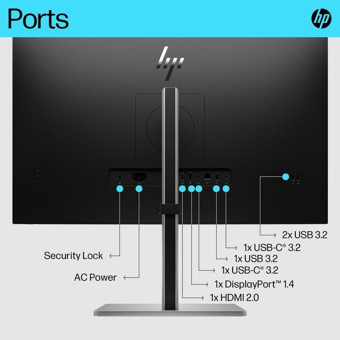 HP E27k G5 4K USB-C Monitor 1 HP E27k G5 4K USB-C Monitor 1