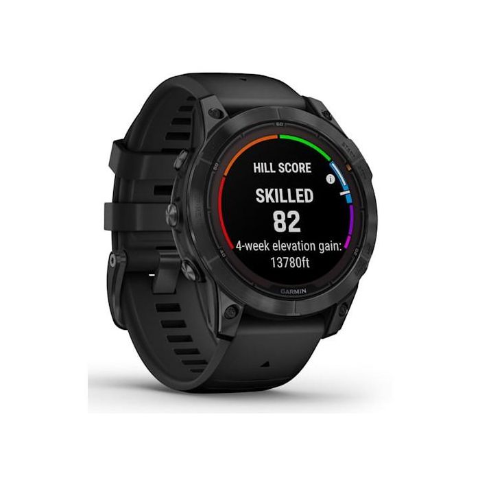 Garmin Fenix 7 Pro Solar 47mm Reloj Deportivo Negro/Gris con GPS y Carga Solar 5