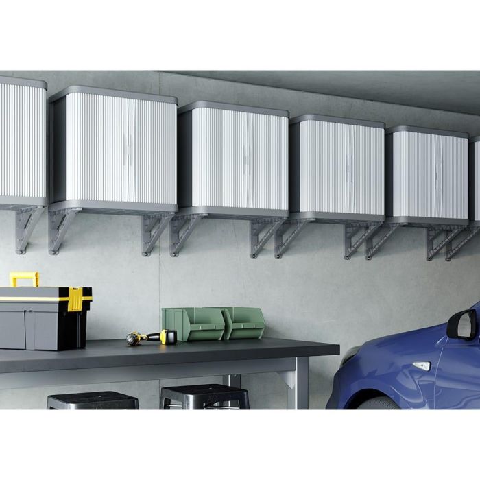 Terry Armario Rolling Space Wallcab 85 x 59 x 36 cm Gris Interior/Exterior Reciclado IP43 Puertas Correderas 3