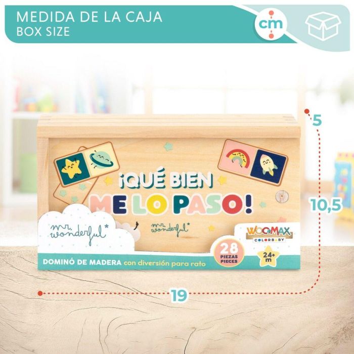Dominó Mr. Wonderful (12 Unidades) 1 Dominó Mr. Wonderful (12 Unidades) 1