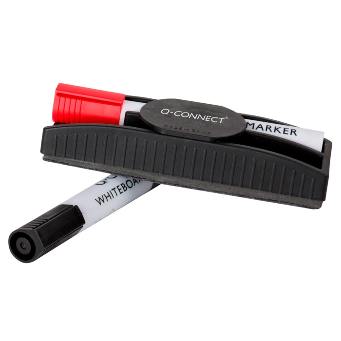 Q-connect Rotulador para Pizarra Blanca Caja 4 Colores Surtidos Punta Redonda 3 mm 3