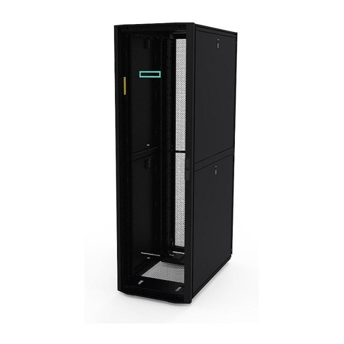 HPE G2 Bastidor servidor 42U avanzado 600x1075mm, 2138mm alto, 1133.98kg capacidad, negro - Rack independiente con paneles laterales 2