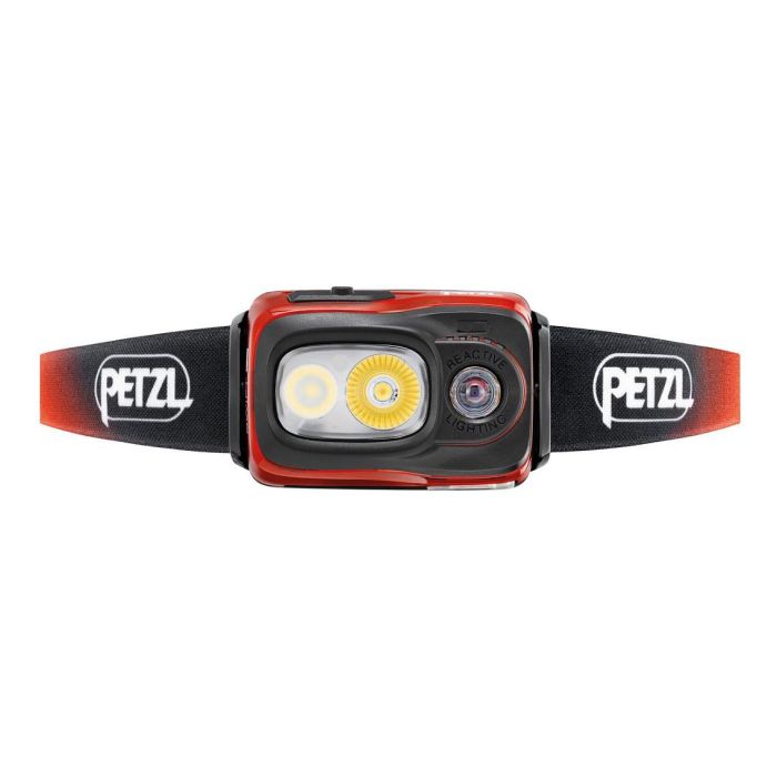 Petzl Linterna Frontal Multideporte SWIFT RL 1100 lúmenes Diadema Reflectante Negra Batería Recargable