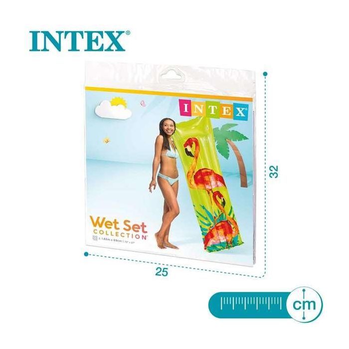 Intex Colchoneta 5 Tubos Fashion 183x69 cm - Modelos Surtidos 5