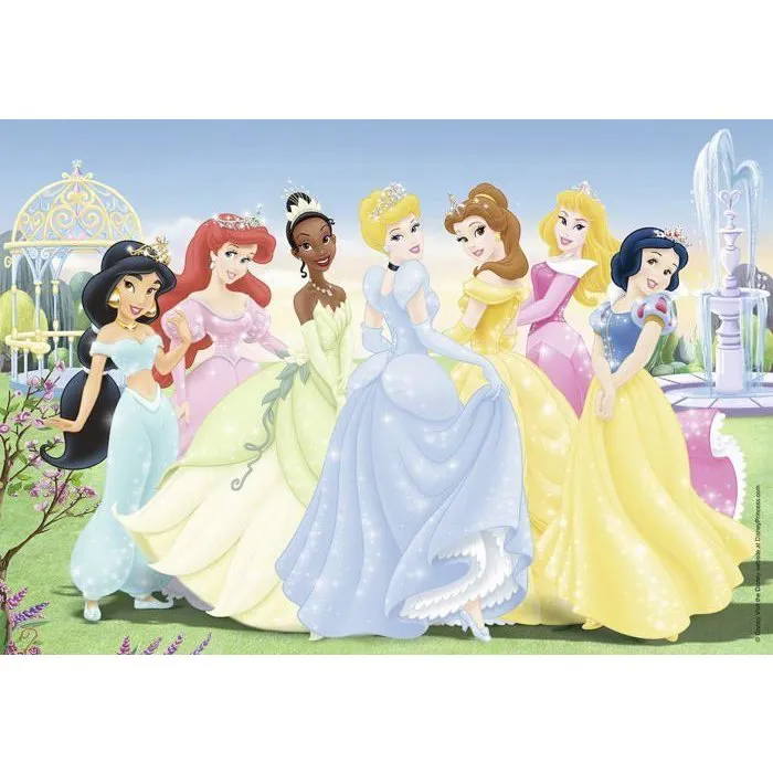 Ravensburger Puzzle Princesas juntas 2x24pcs 2 Ravensburger Puzzle Princesas juntas 2x24pcs 2