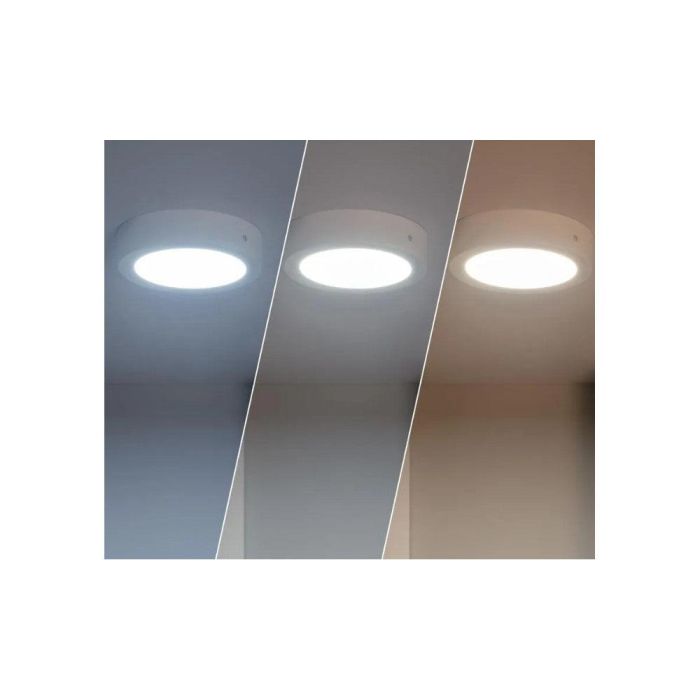Plafón LED Circular 6W 470Lm CCT 3000-6000ºK 40.000H GR-MZMD01-6W-CCT 9 Plafón LED Circular 6W 470Lm CCT 3000-6000ºK 40.000H GR-MZMD01-6W-CCT 9