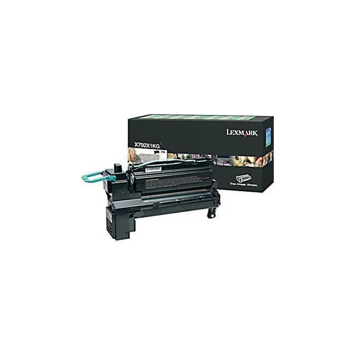 Lexmark X792 Cartucho de Tinta Negro Original Extra Alto Rendimiento (20K) Programa de Retorno