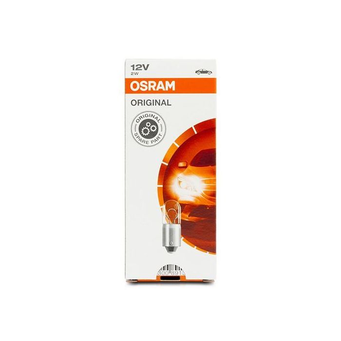 Osram Orginal 3796 Ba9S 12 V 2 W | 10 Unidades OS3796 3 Osram Orginal 3796 Ba9S 12 V 2 W | 10 Unidades OS3796 3