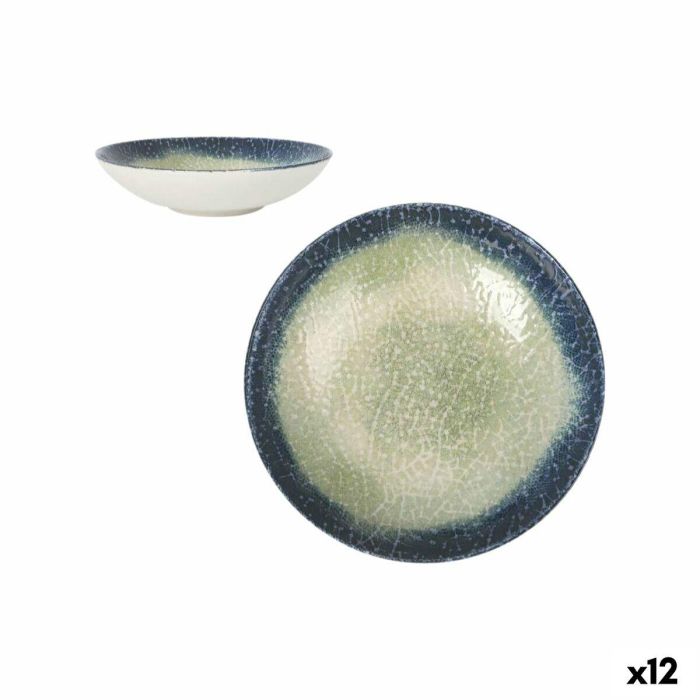 Plato Hondo La Mediterránea Olaf Ø 21 cm (12 Unidades) Plato Hondo La Mediterránea Olaf Ø 21 cm (12 Unidades)