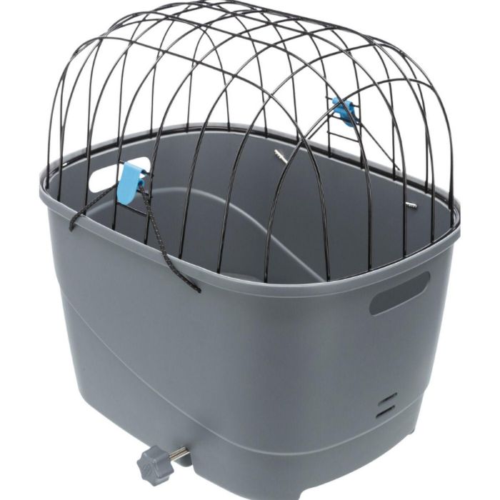 TRIXIE Portaequipajes de plástico y metal - 36 x 47 x 46 cm - Gris - Para perro 4 TRIXIE Portaequipajes de plástico y metal - 36 x 47 x 46 cm - Gris - Para perro 4