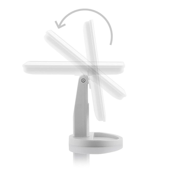 Espejo LED Táctil de Sobremesa Perflex InnovaGoods 2 Espejo LED Táctil de Sobremesa Perflex InnovaGoods 2