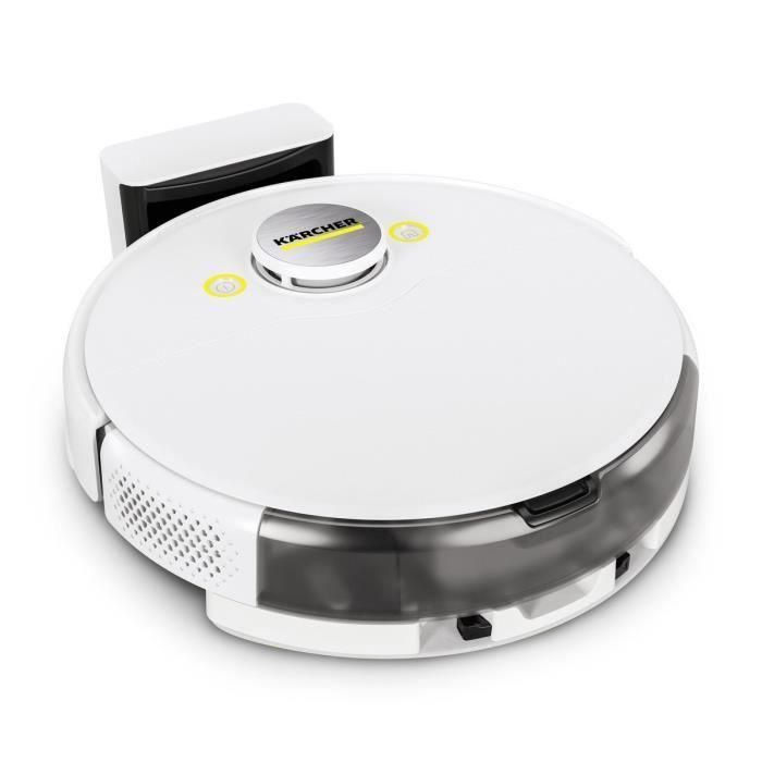 Karcher RCV 5 - Robot aspiradora y lavadora - control de manzana, navegación láser lidar, cartografía, piezas de detección y obstáculos Karcher RCV 5 - Robot aspiradora y lavadora - control de manzana, navegación láser lidar, cartografía, piezas de detección y obstáculos