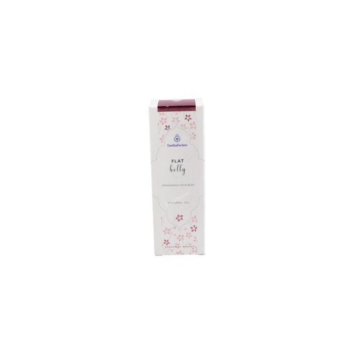 ESENTIAL AROMS Aceite Vientre Plano para Reducir Grasa Abdominal y Dilatación, 50ml. Apto para Veganos.