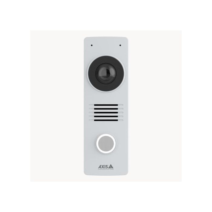 Axis I8116-E Videoportero Intercomunicador IP de Red 5 MP, Exterior, con Ciberseguridad, Análisis Deep Learning y WDR, Blanco 1