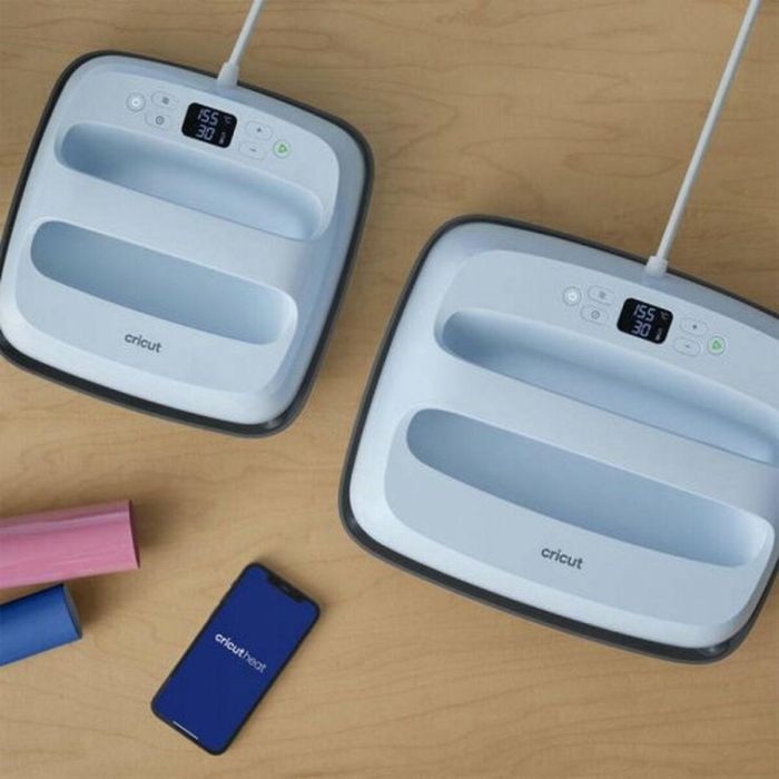 Cricut Prensa Térmica EasyPress 3 Azul - Placa Calefactora de 23 x 23 cm 3
