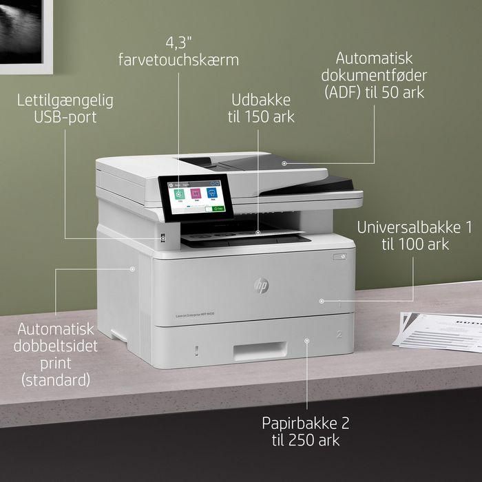 HP LaserJet Enterprise MFP M430f Impresora con Cartuchos HP JetIntelligence 26 HP LaserJet Enterprise MFP M430f Impresora con Cartuchos HP JetIntelligence 26