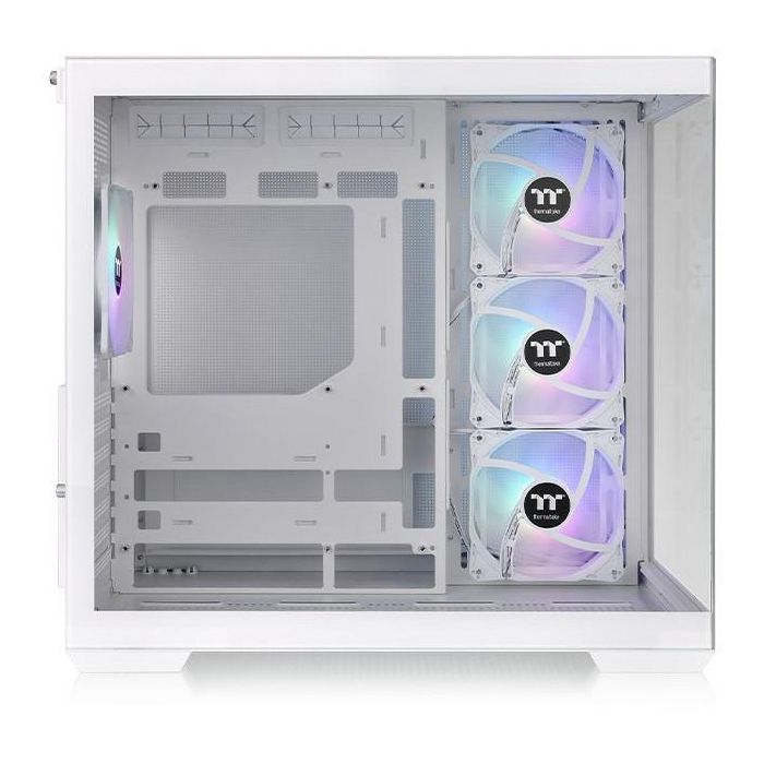 Thermaltake View 380 TG ARGB Snow White Midi Tower Blanca con Vidrio Templado para PC y Gaming 3