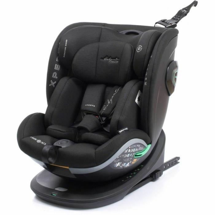 Silla de coche - BABYAUTO - XPERTA BLACK LINE - Desde el nacimiento hasta los 12 años - 0-36 kg - I-Size - ISOFIX - Giratoria 360° - ECE R129 Silla de coche - BABYAUTO - XPERTA BLACK LINE - Desde el nacimiento hasta los 12 años - 0-36 kg - I-Size - ISOFIX - Giratoria 360° - ECE R129