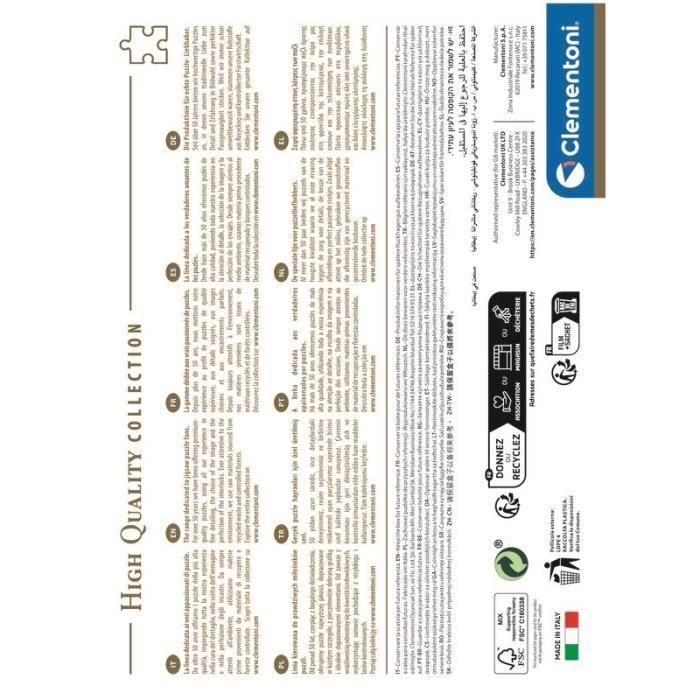 CLEMENTONI - Compacto 1000 piezas - Puntada 5 CLEMENTONI - Compacto 1000 piezas - Puntada 5