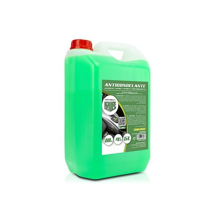 Anticongelante Motorkit -4º 10% Verde (5 L)