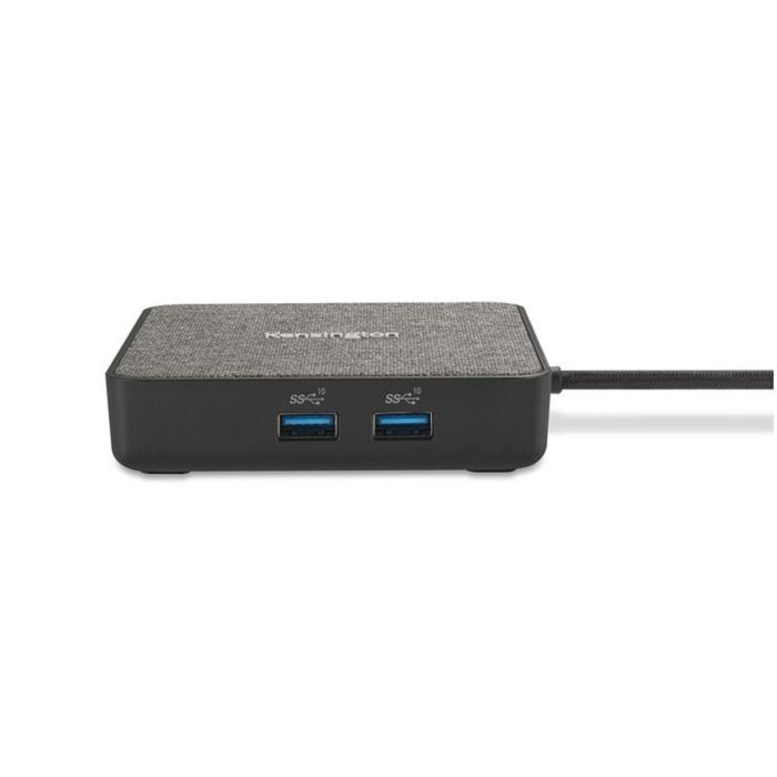 Hub USB Kensington Replicador de puertos portátil USB4 MD120U4 Negro 9 Hub USB Kensington Replicador de puertos portátil USB4 MD120U4 Negro 9