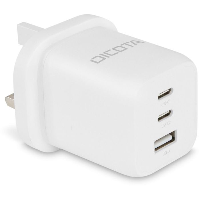 N Dicota Compact 3-Port GaN Wall Charger (65W) UK white 0 N Dicota Compact 3-Port GaN Wall Charger (65W) UK white 0