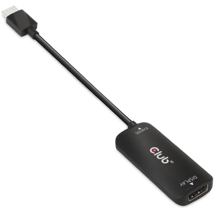 Club3D Adaptador HDMI + MicroUSB a DisplayPort Activo 4K120Hz 25 Club3D Adaptador HDMI + MicroUSB a DisplayPort Activo 4K120Hz 25