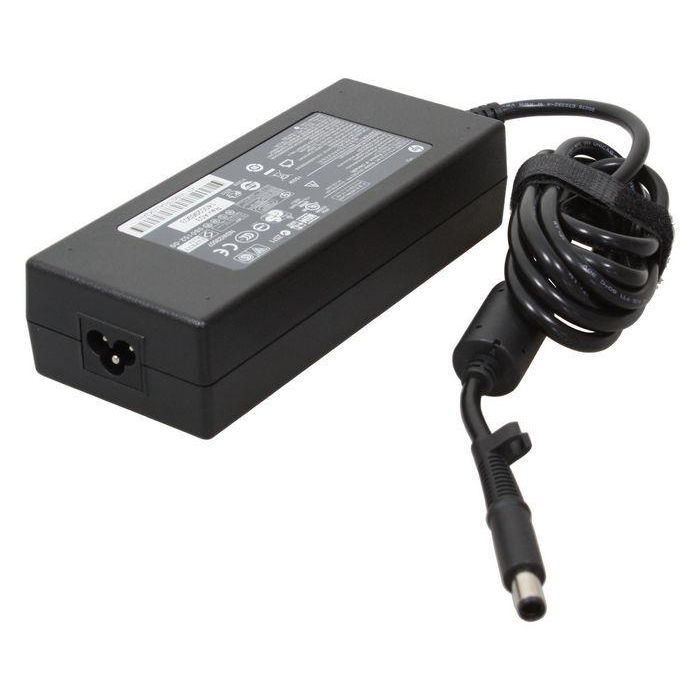 HP AC adapter (150-watt) - 110-240VAC input, 50/60Hz - 18.9VDC output - With power factor correction (PFC) technology - Requires separate 3-wire AC power cord with C5 connector HP AC adapter (150-watt) - 110-240VAC input, 50/60Hz - 18.9VDC output - With power factor correction (PFC) technology - Requires separate 3-wire AC power cord with C5 connector