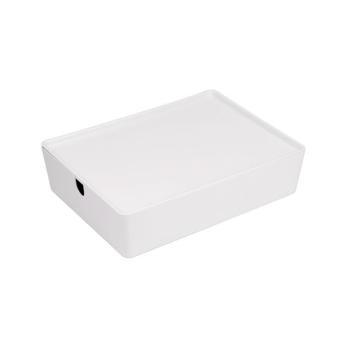 Caja Multiuso con Tapa 35x26x8.5 cm - Confortime (8 Unidades) 1 Caja Multiuso con Tapa 35x26x8.5 cm - Confortime (8 Unidades) 1
