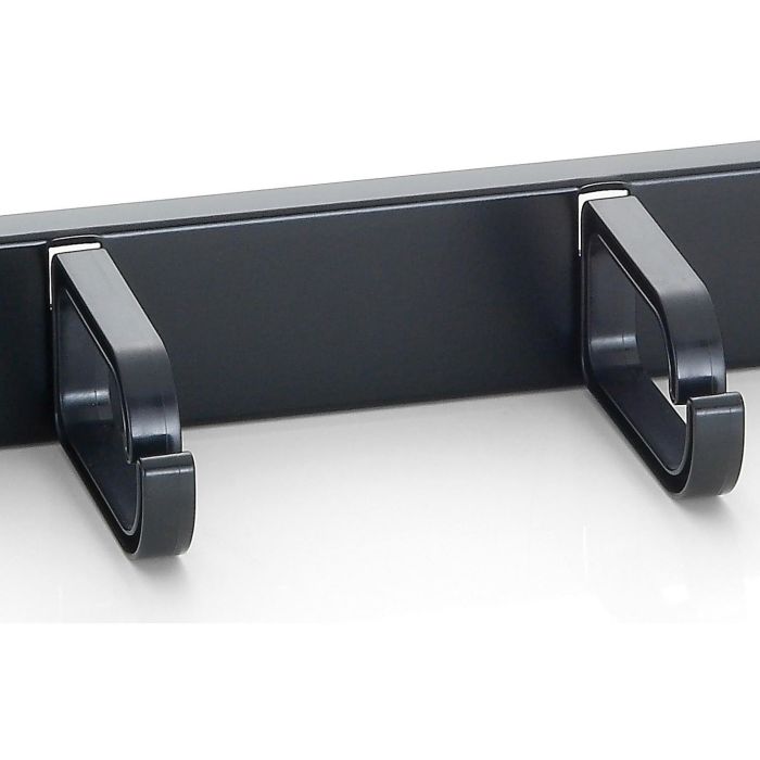 Equip Kabelmanagement Panel 19" 1HE schwarz RAL 9005 3