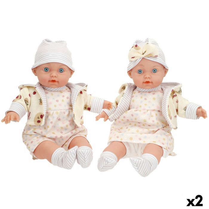 Muñecas Colorbaby 23 X 32 X 7 CM 2 Unidades 0 Muñecas Colorbaby 23 X 32 X 7 CM 2 Unidades 0