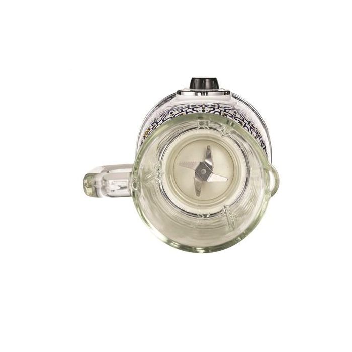 Ariete Batidora de Vaso de Vidrio con 4 Cuchillas de Acero Inoxidable y 4 Velocidades 1 Ariete Batidora de Vaso de Vidrio con 4 Cuchillas de Acero Inoxidable y 4 Velocidades 1