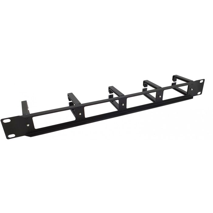 Equip 19" Kabelmanagement Panel Ausstattung schwarz 1 Equip 19" Kabelmanagement Panel Ausstattung schwarz 1